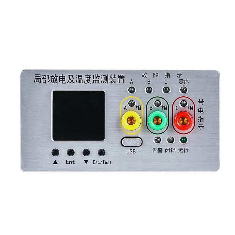 Ηλεκτρονικό όργανο παρακολούθησης σφαλμάτων μερικής εκφόρτισης και θερμοκρασίας